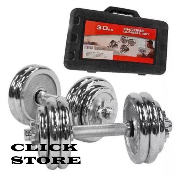 🏋️‍♂️ Kit de Pesas de 30 kg | Alta Resistencia y Versatilidad | Curso completo en PDF - Image 2