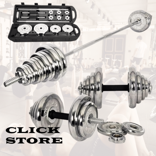 🏋️‍♂️ Kit de Pesas Grandes con Estuche | Curso completo en PDF - Image 2
