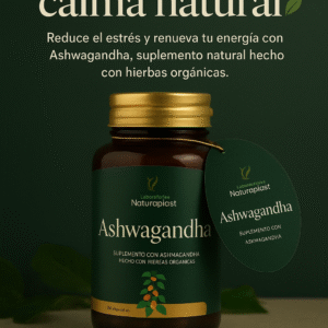 Reduce el estrés con Ashwagandha pura