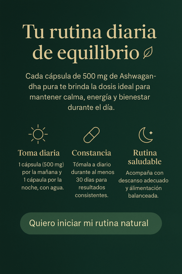 Ashwagandha Pura y Reductor de Estrés - Imagen 8